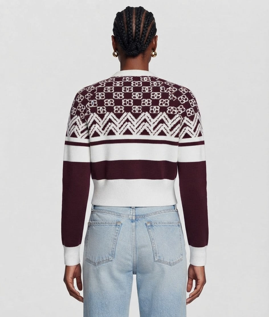 Lodge Cashmere Cropped Cardigan BILARRI