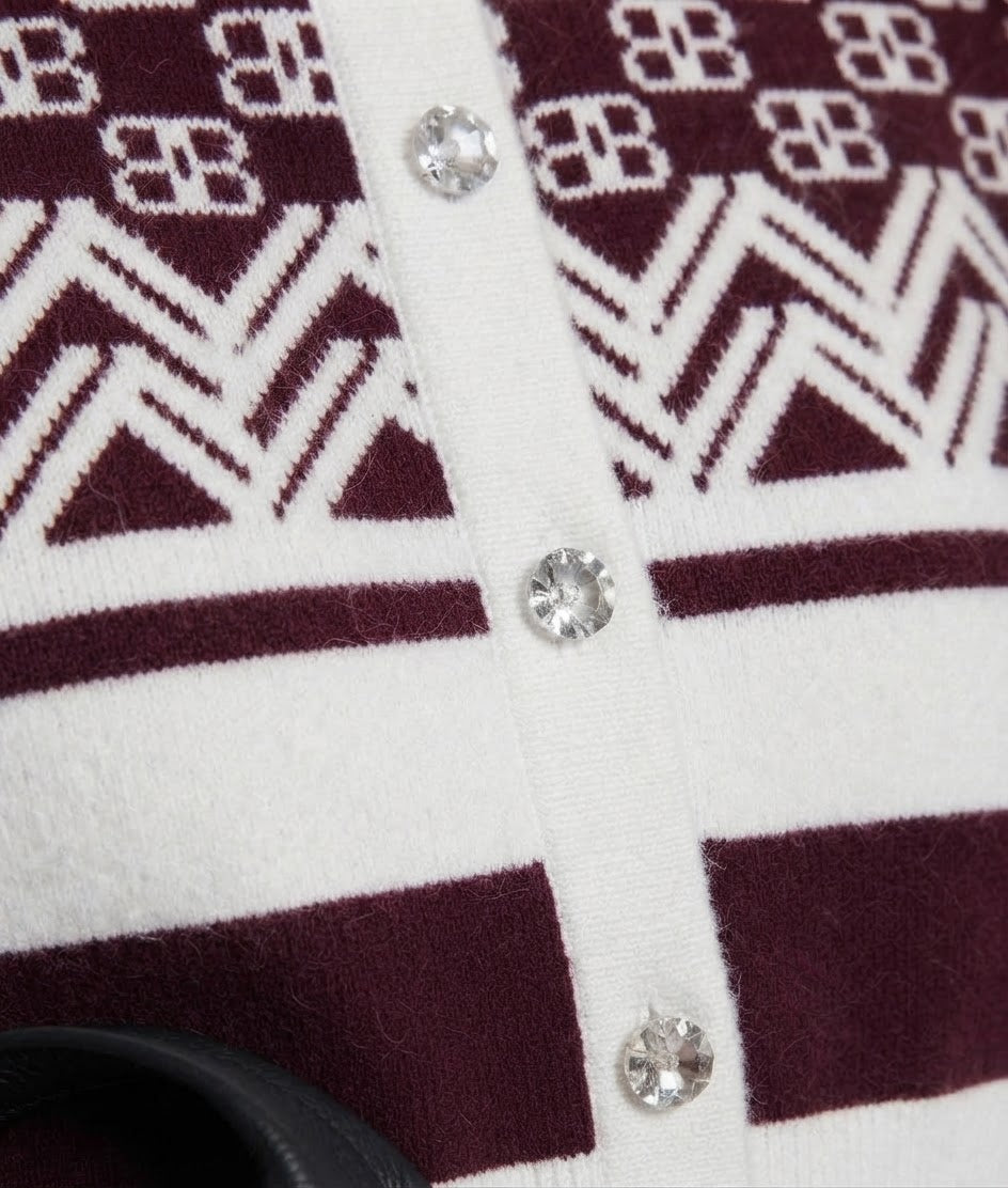 Lodge Cashmere Cropped Cardigan BILARRI