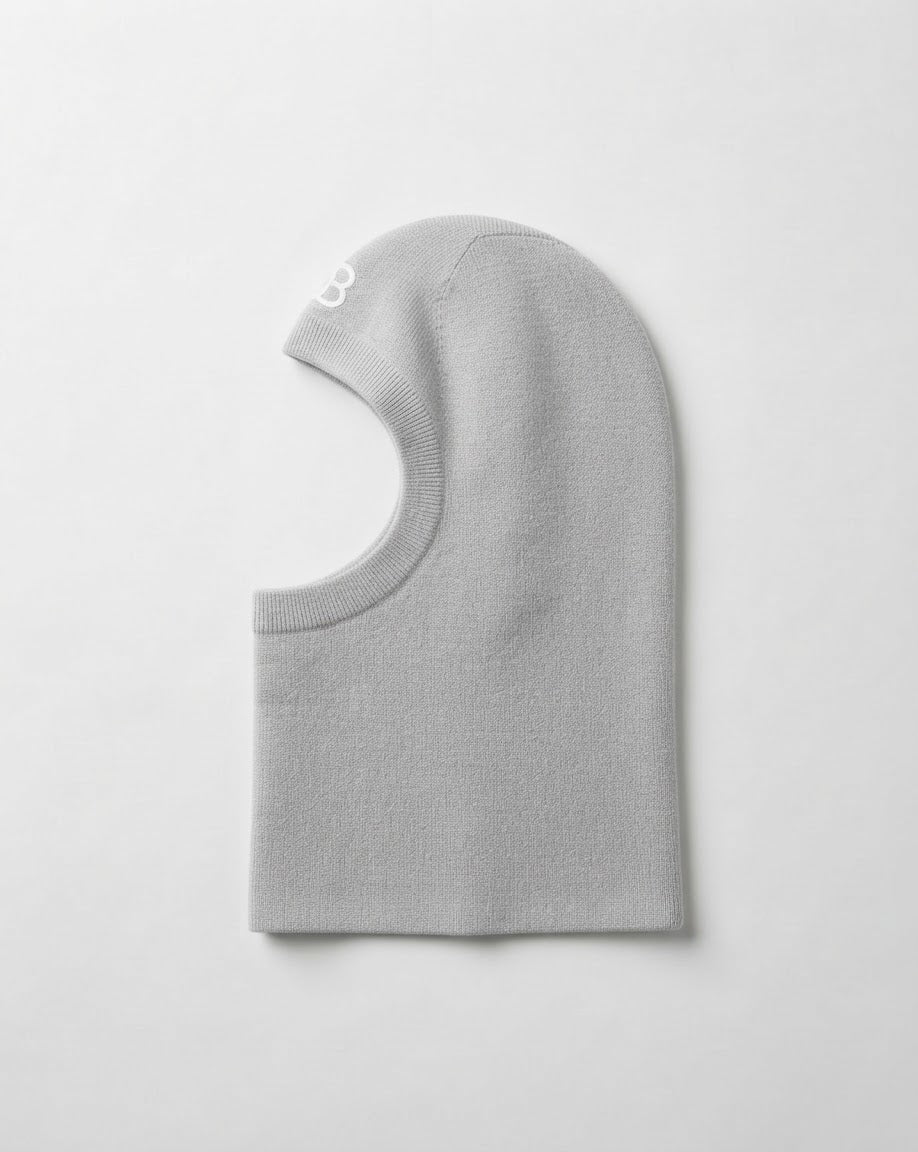 Slate Cashmere Balaclava BILARRI