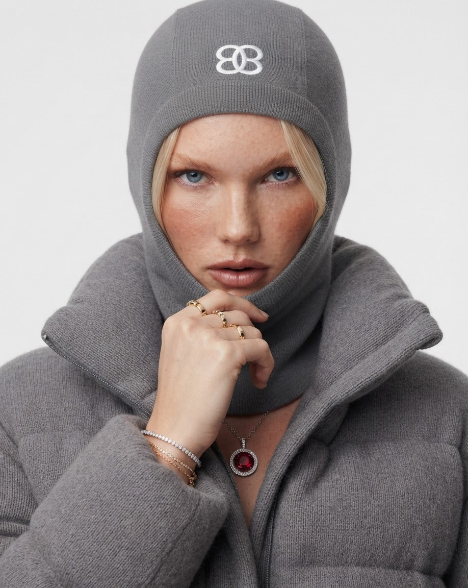 Glacier Cashmere Balaclava BILARRI
