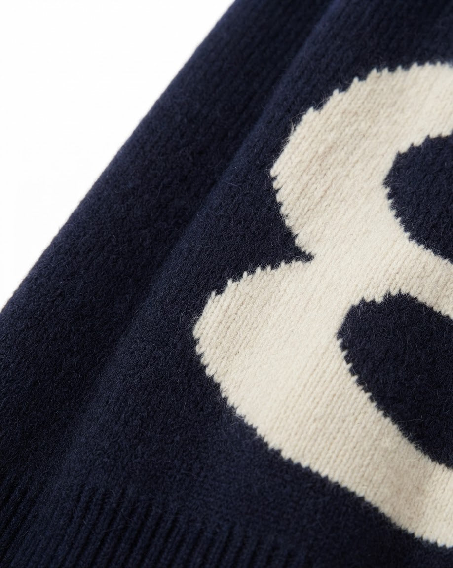 Midnight Cashmere Cowlneck Pullover BILARRI