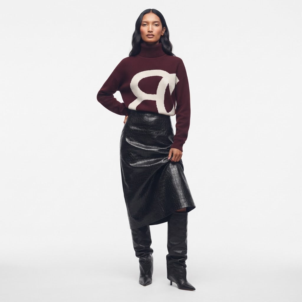 Ember Cashmere Cowlneck Pullover BILARRI