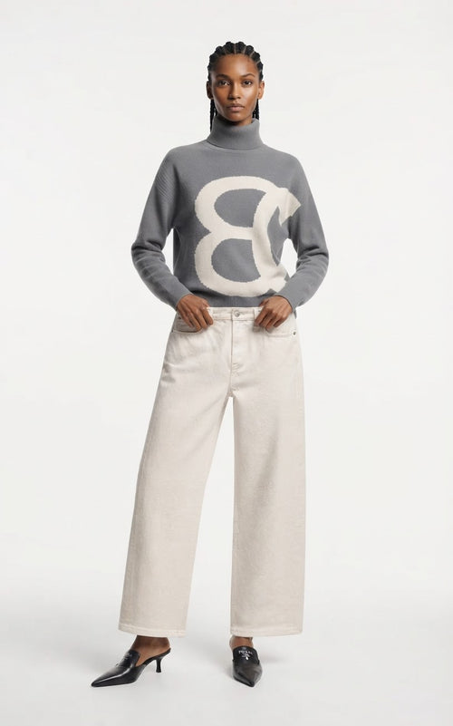 Alpine Cashmere Cowlneck Pullover BILARRI