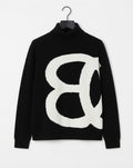 Obsidian Cashmere Cowlneck Pullover BILARRI