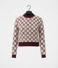 Frost Cashmere Mock Neck Cropped Top BILARRI