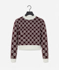 Summit Cashmere Mock Neck Cropped Top BILARRI