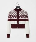 Piste Cashmere Cropped Cardigan BILARRI