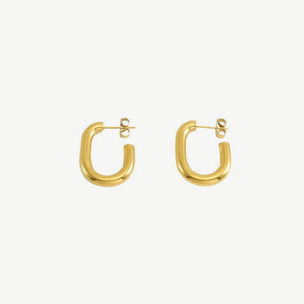 Lightweight Gold Earrings Sensitive Ears Daylight – 18K gold by BILARRI
