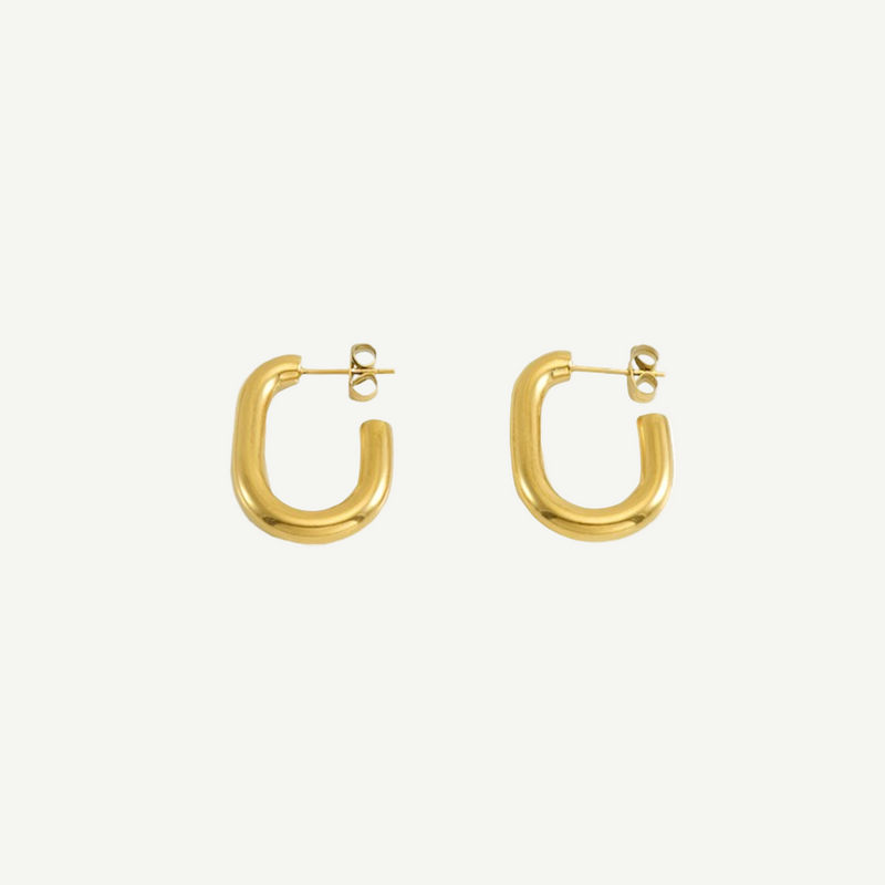 Lightweight Gold Earrings Sensitive Ears Daylight – 18K gold by BILARRI
