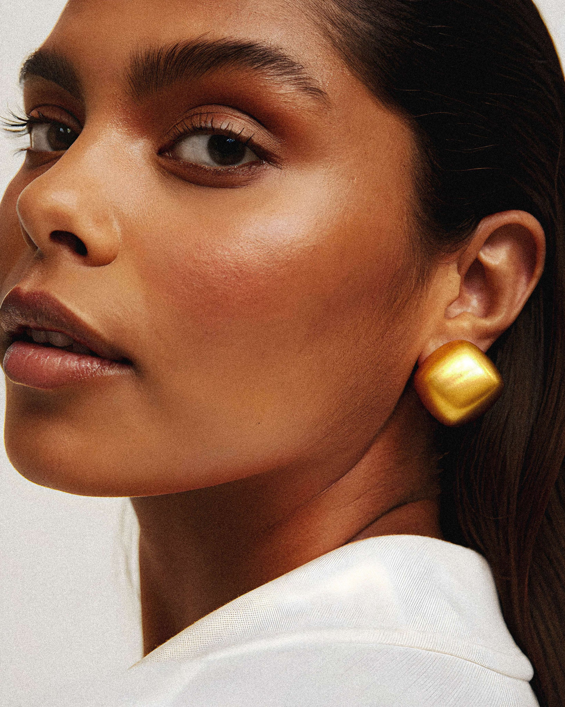 18K Gold Storm Earrings jewellery – bold statement drops by BILARRI