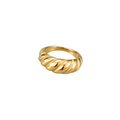 Gold Twist Ring BILARRI