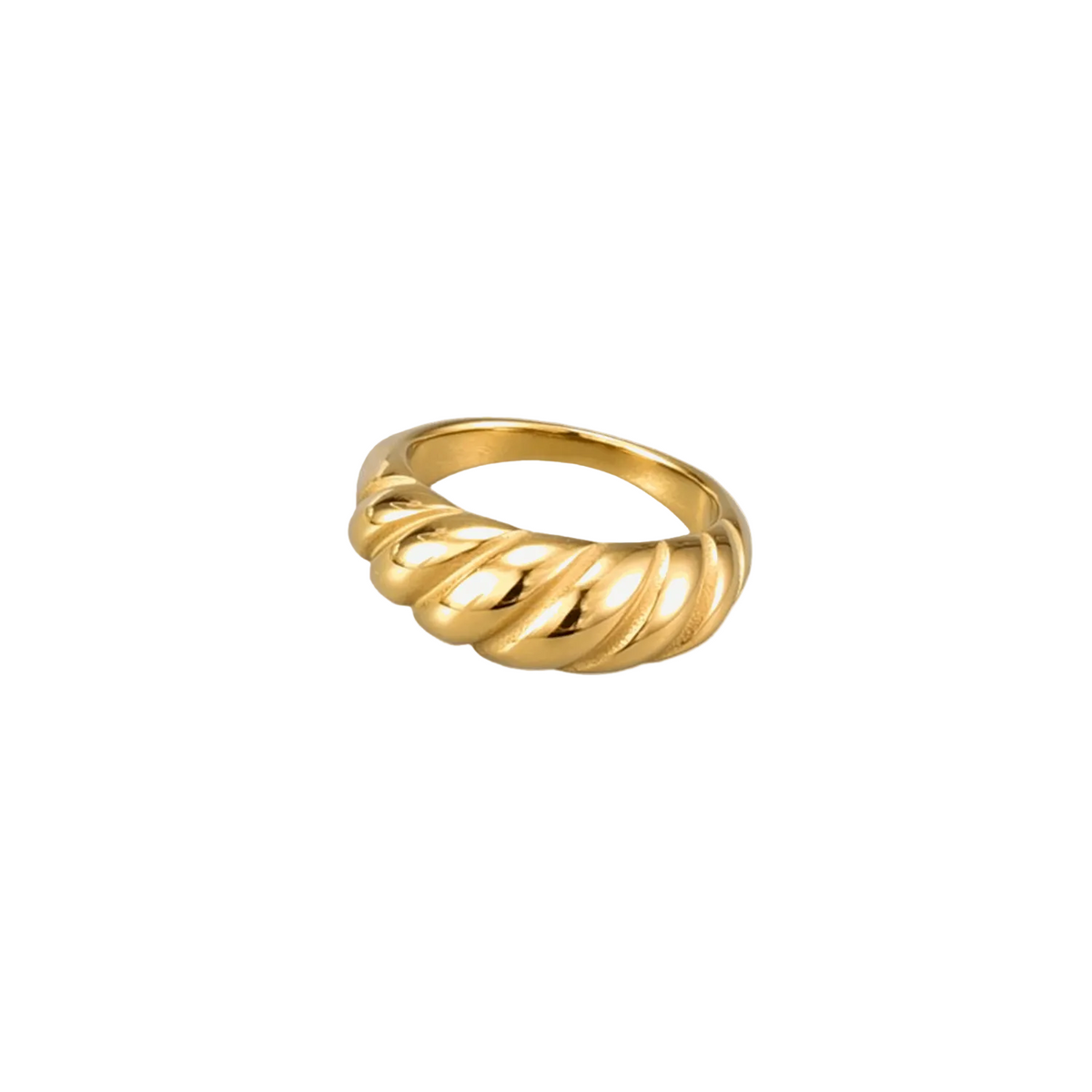 Gold Twist Ring BILARRI