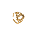 Adjustable Gold Chain Ring BILARRI