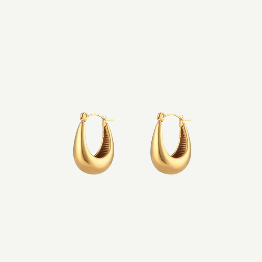 Long Gold Drop Earrings Women Sunbeam – 18K gold by BILARRI