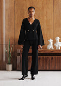 Cashmere Black Long Pants BILARRI