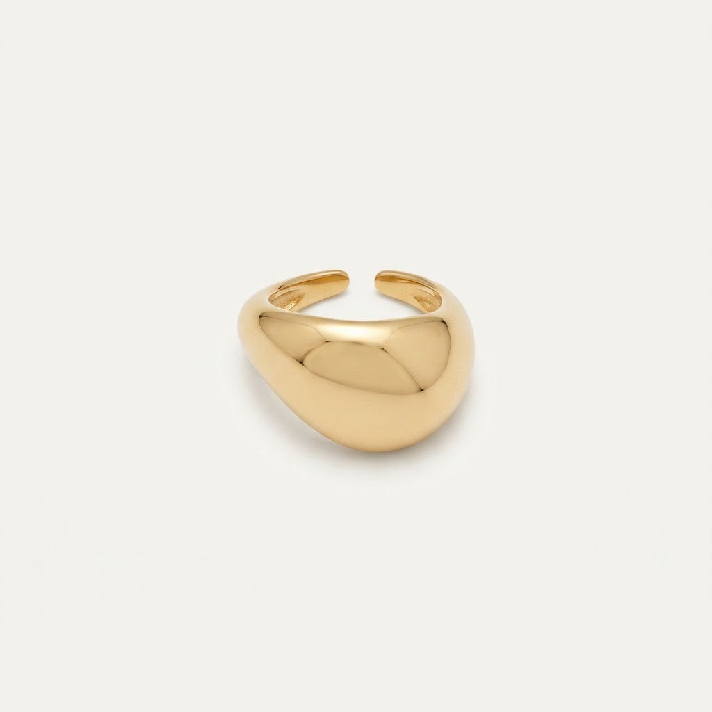 Chunky Solid Gold Ring BILARRI