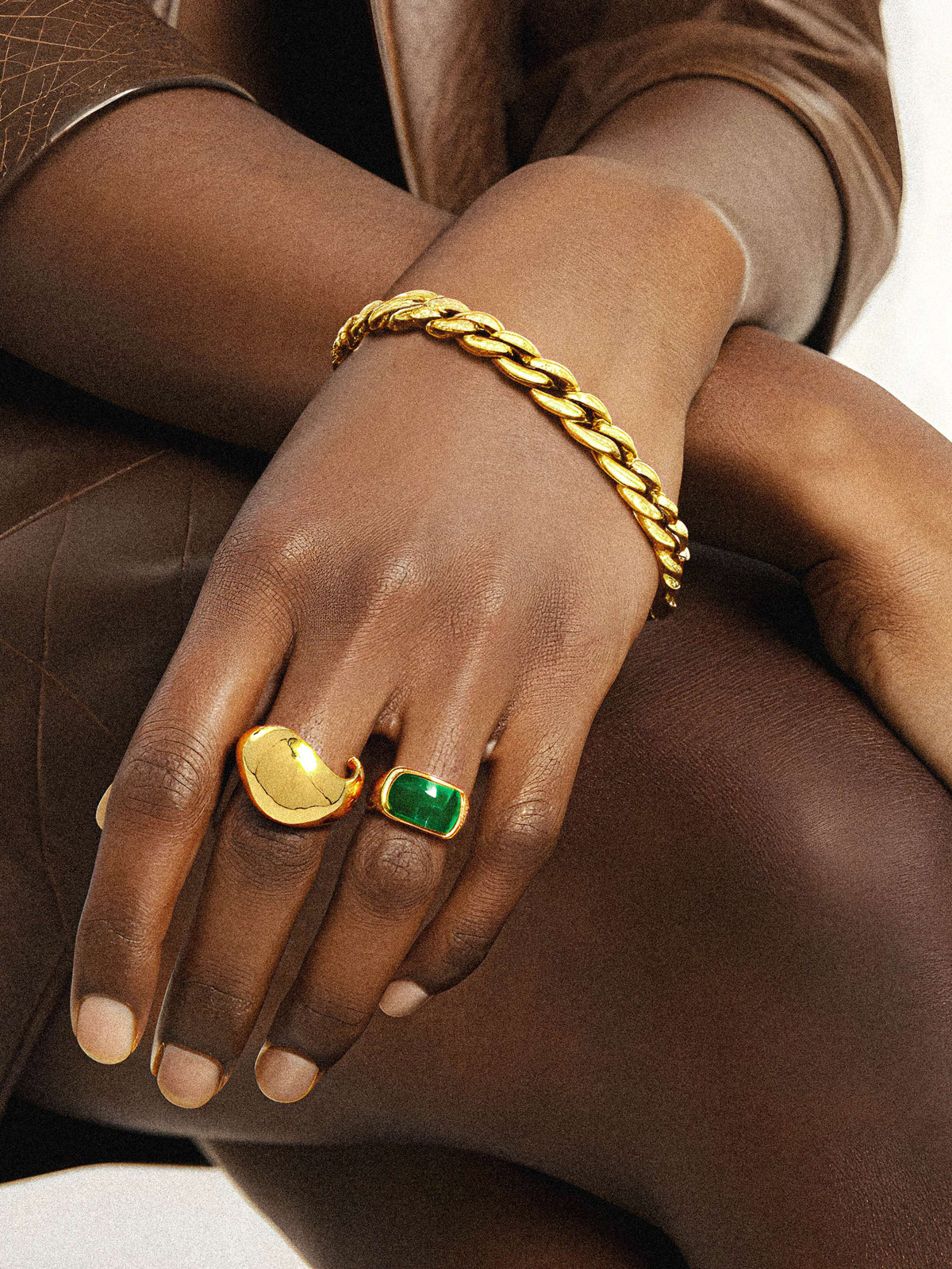 Chunky Solid Gold Ring BILARRI