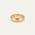 Sleek Thin Gold Band Ring BILARRI