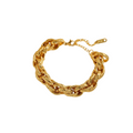 Handmade Link Gold Chain Bracelet BILARRI