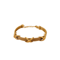 Gold Bangle Cuff Bracelet BILARRI