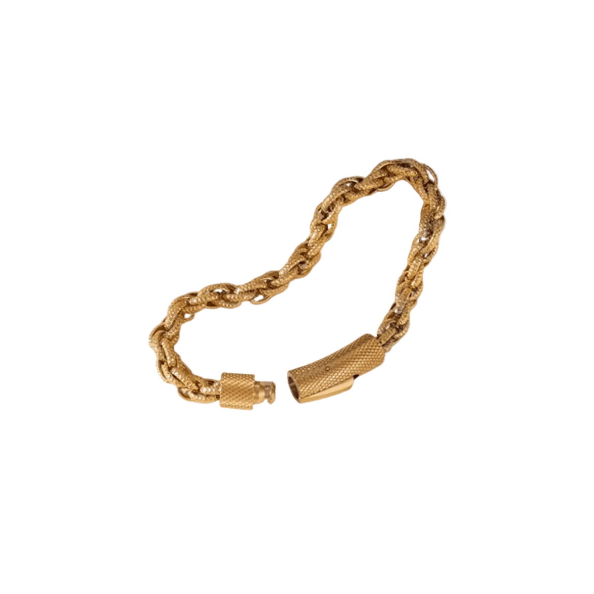Twisted Gold Chain Bracelet BILARRI