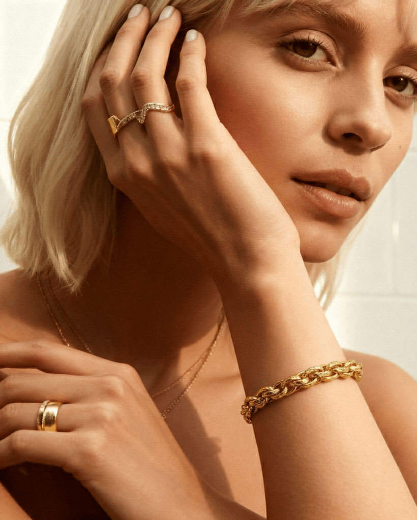 Fireline Handmade Bracelet worn – tarnish-free waterproof by BILARRI