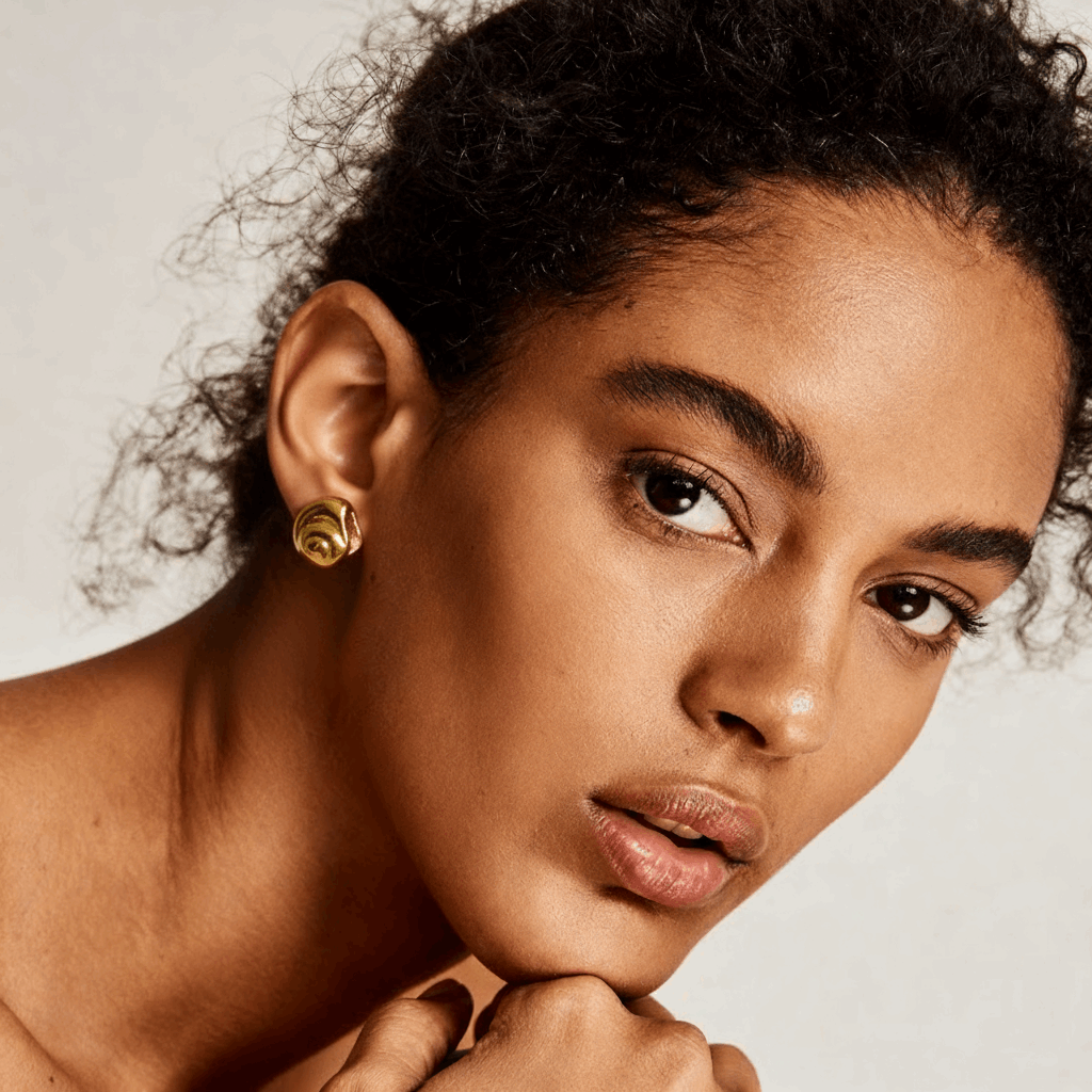 18K Gold Shell Earrings jewellery – coastal summer by BILARRI