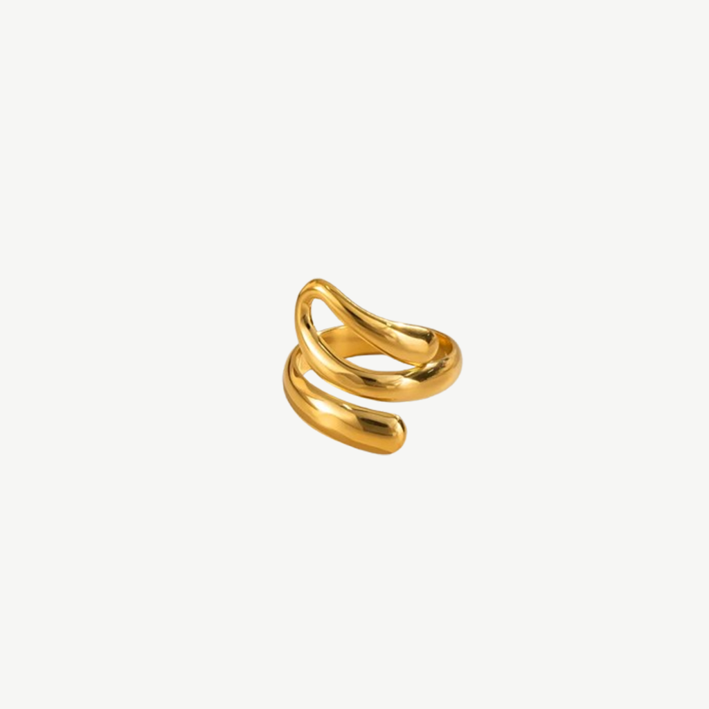 18K Gold Horizon Ring jewellery – clean minimalist style by BILARRI