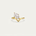 Eclat Gold Ring 925 Sterling Silver BILARRI