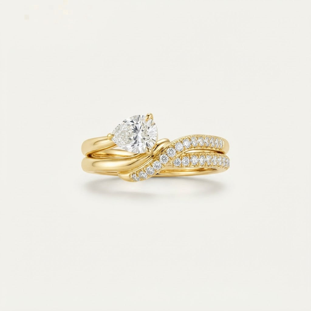 Sterling Silver Geometric Ring BILARRI