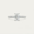 Moissanite 925 Sterling Silver Ring BILARRI