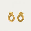 Delicate Gold Drop Earrings BILARRI