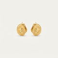 Gold Shell Drop Earrings BILARRI