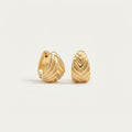 Lightweight Open Gold Earrings BILARRI