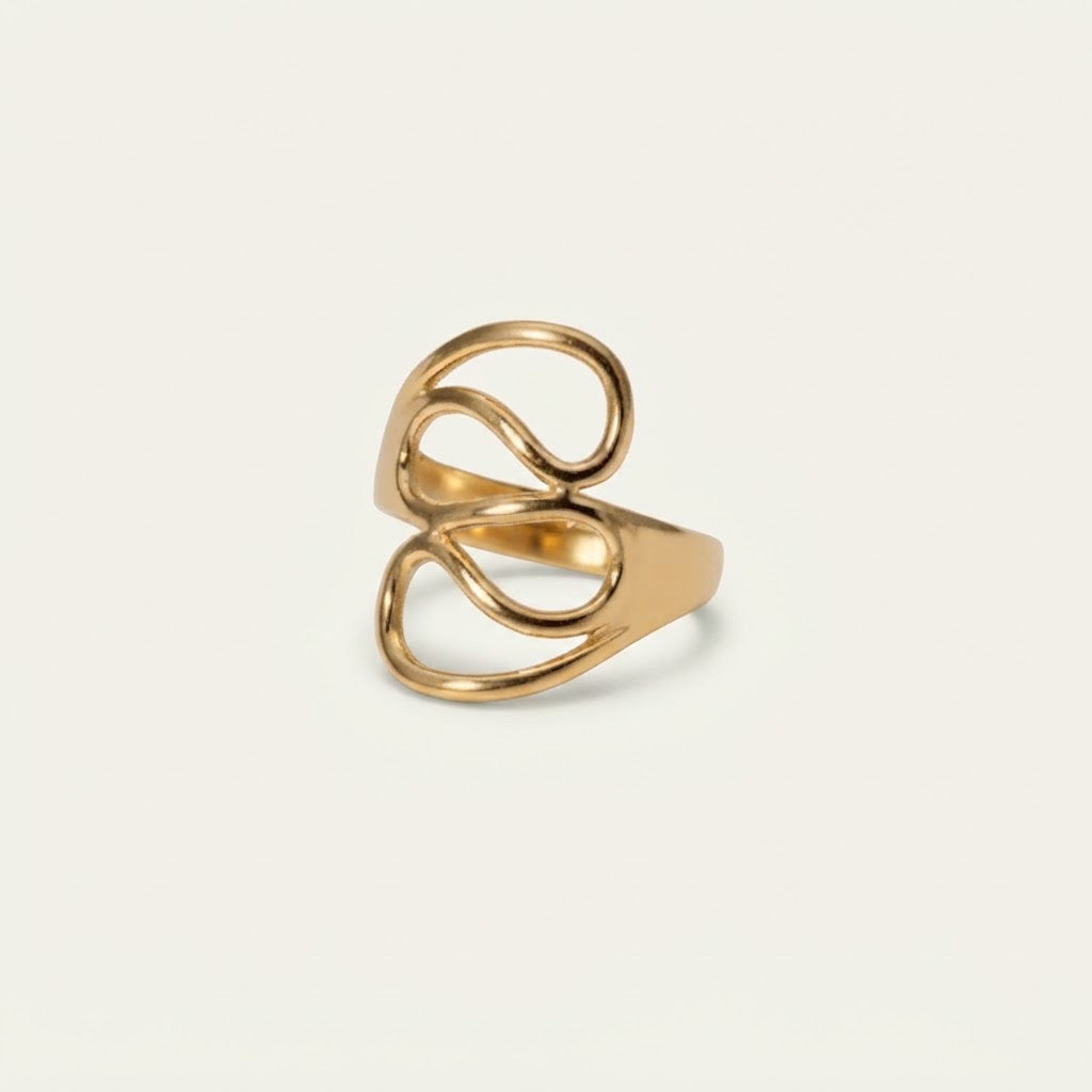 Halo Gold Ring BILARRI