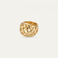Sculptural Flame Gold Ring BILARRI
