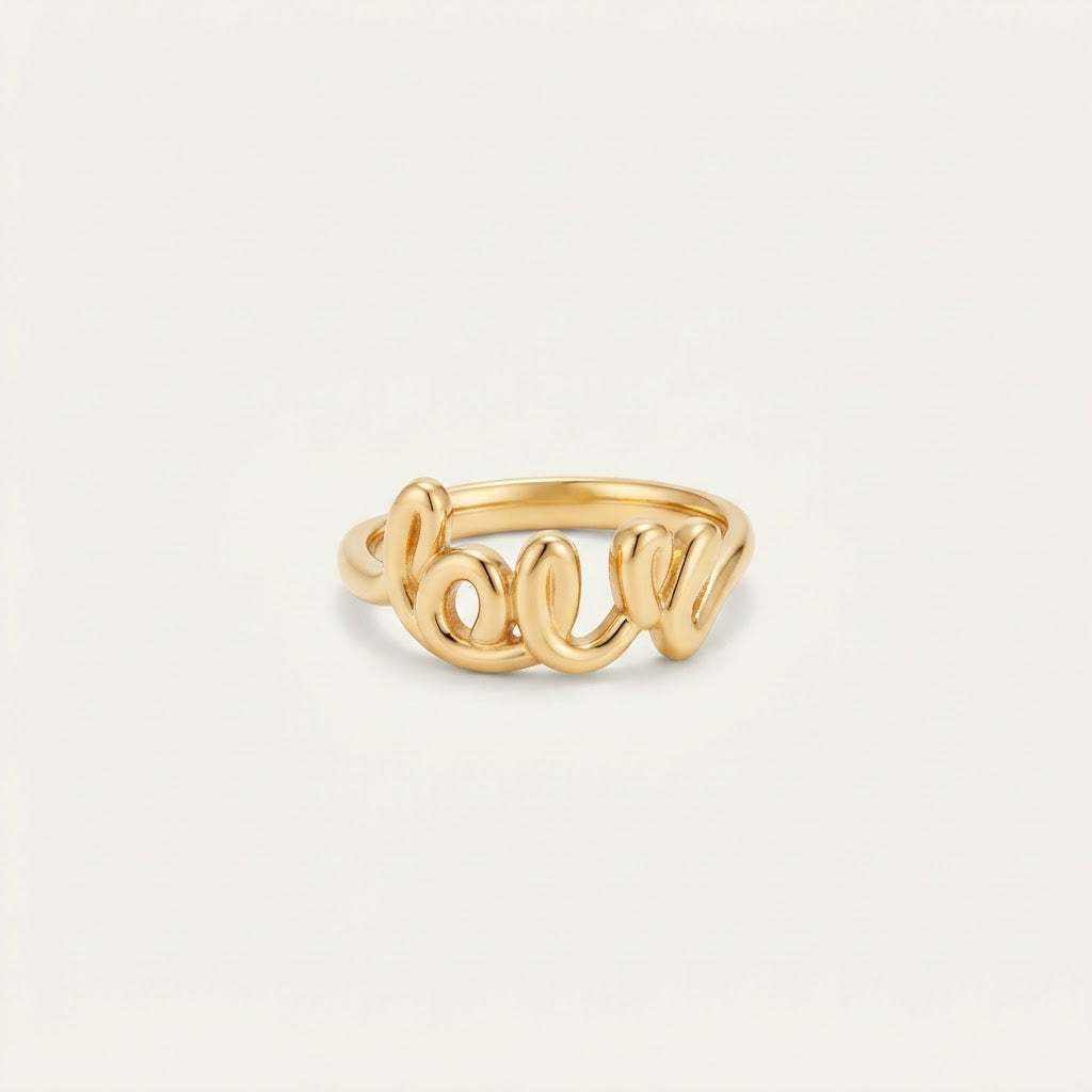 Timeless Signature Gold Ring BILARRI