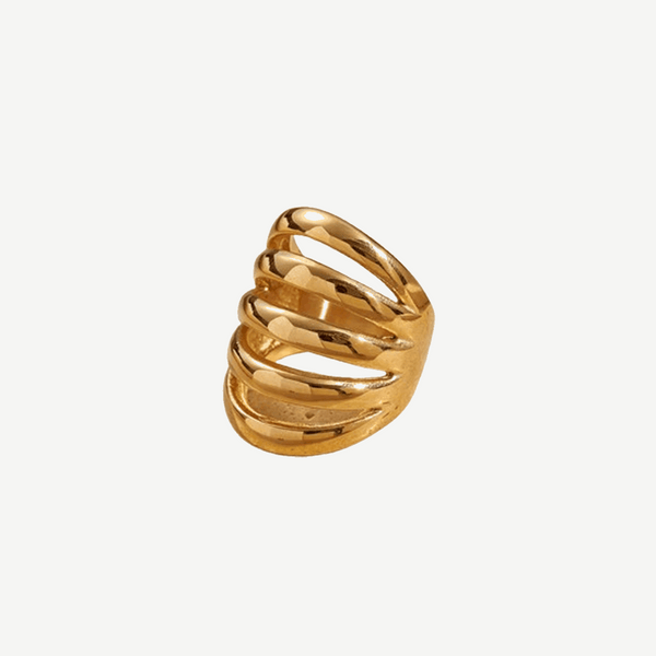 Sleek 18K Gold Ring Gift for Her Eternal – tarnish-free by BILARRI
