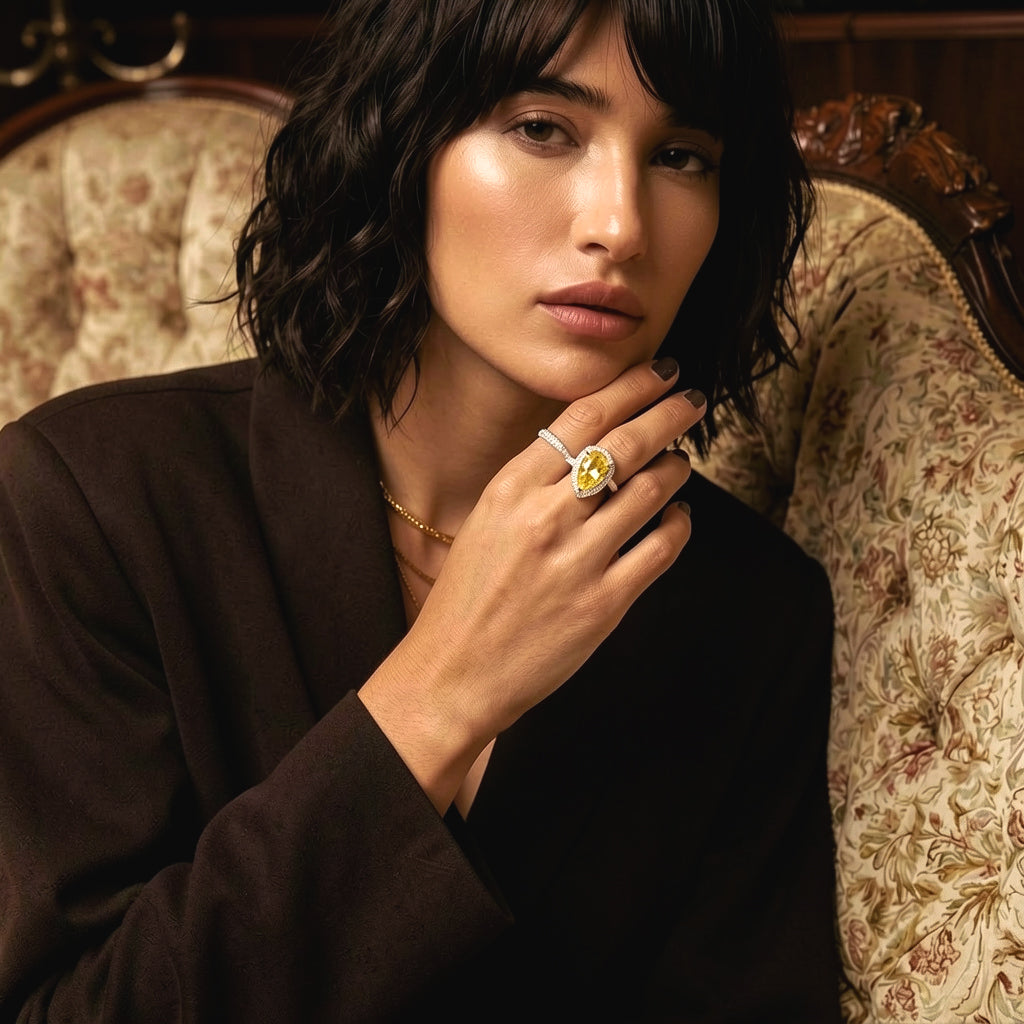 Silver London Ring