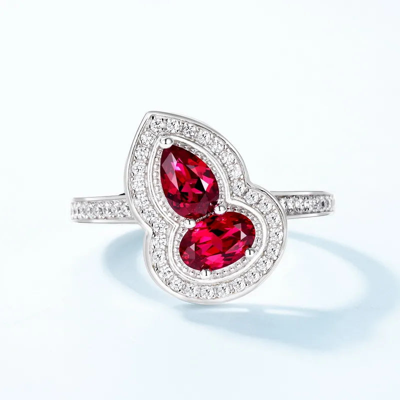 Toi et Moi Ruby Ring BILARRI