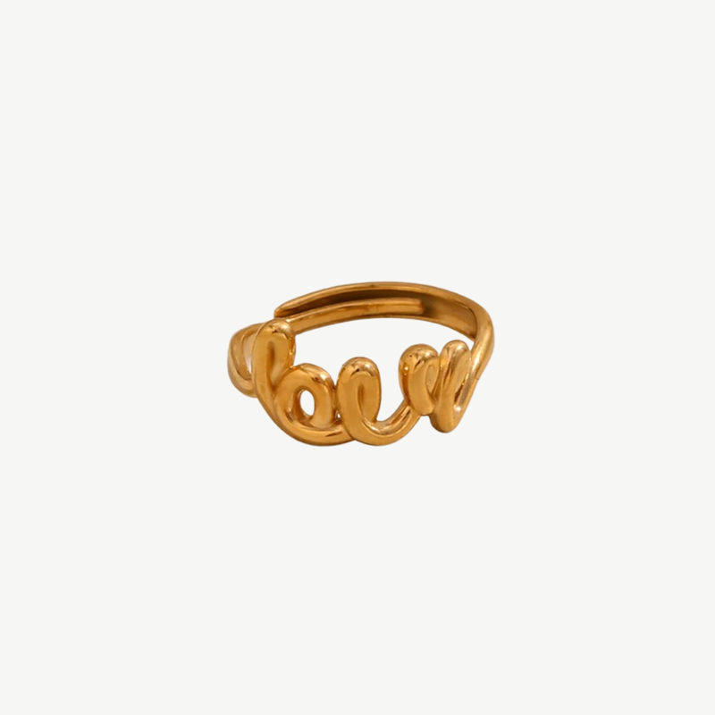 Timeless Everyday Gold Ring Women Signature – 18K gold by BILARRI