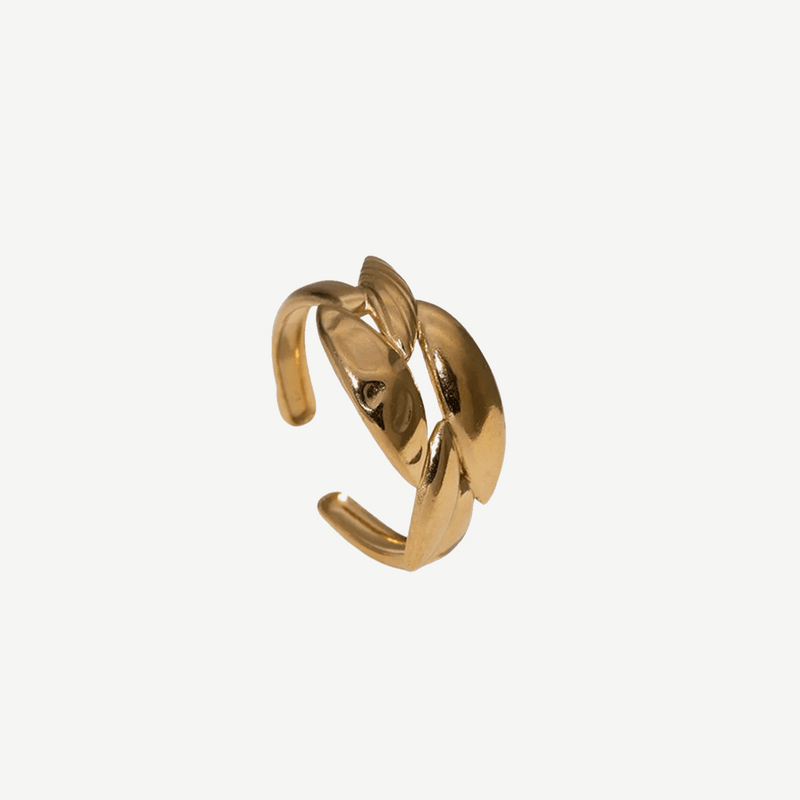 Bold Urban Gold Statement Ring 18K New York – tarnish-free by BILARRI