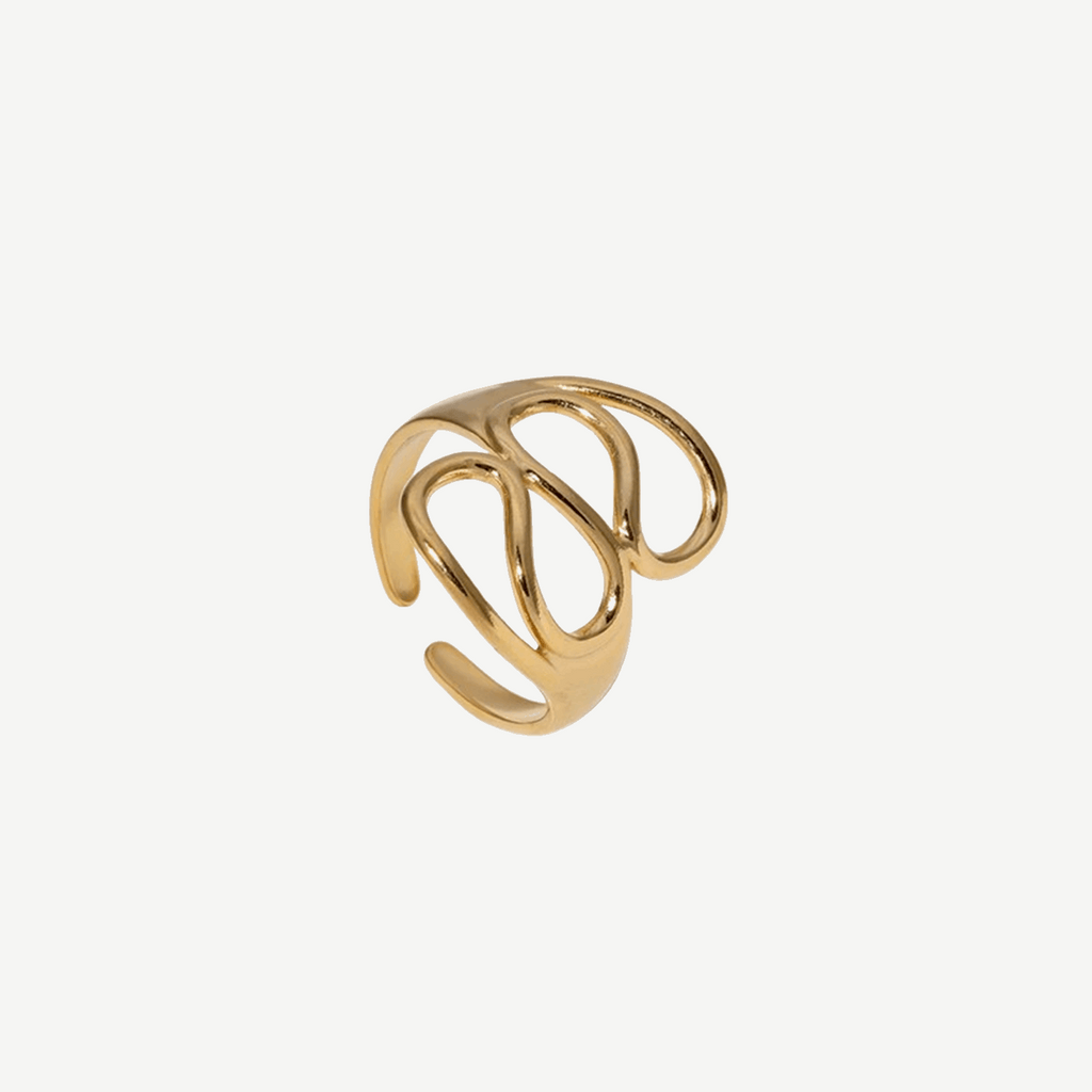18K Gold Halo Ember Ring jewellery – glows all day by BILARRI
