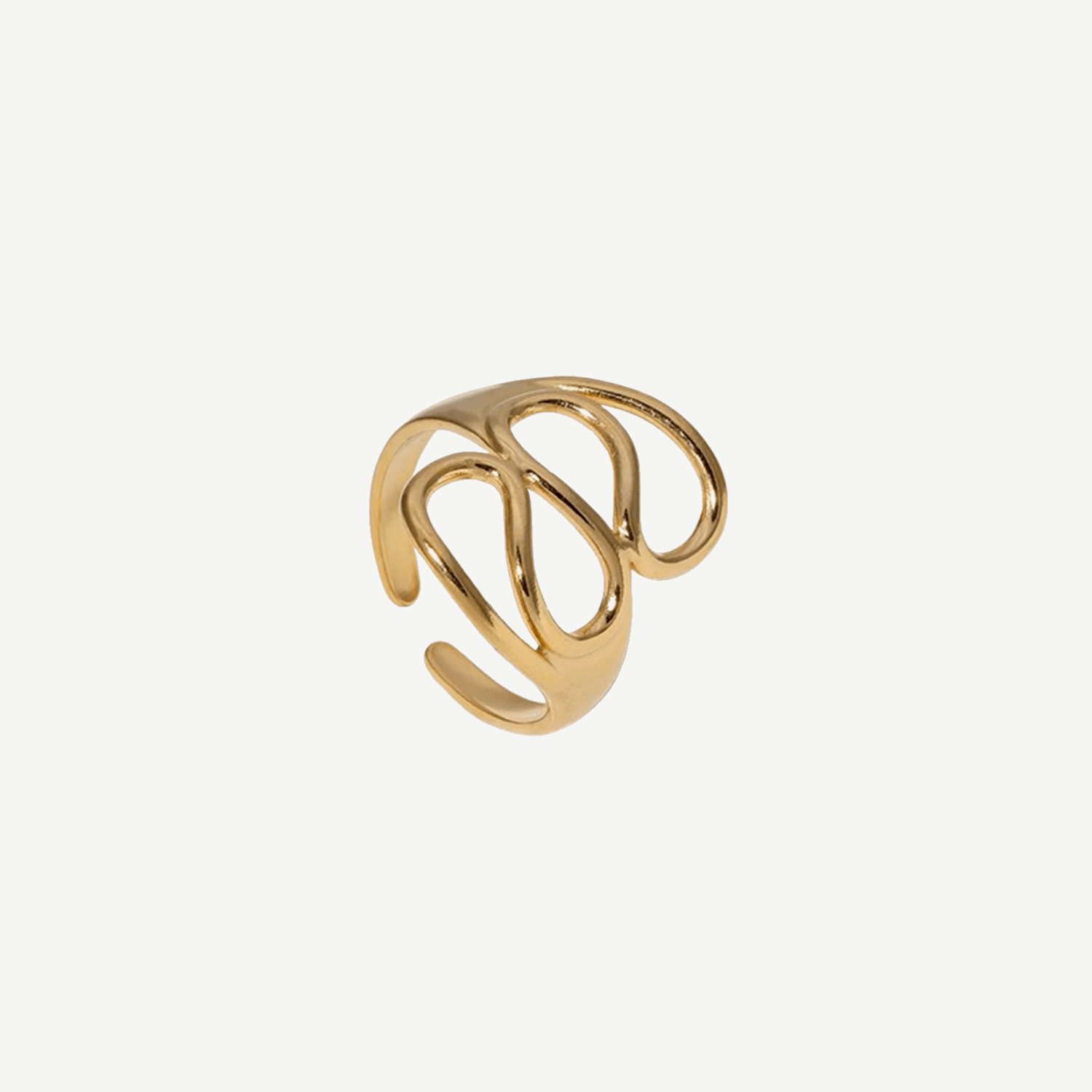 18K Gold Halo Ember Ring jewellery – glows all day by BILARRI
