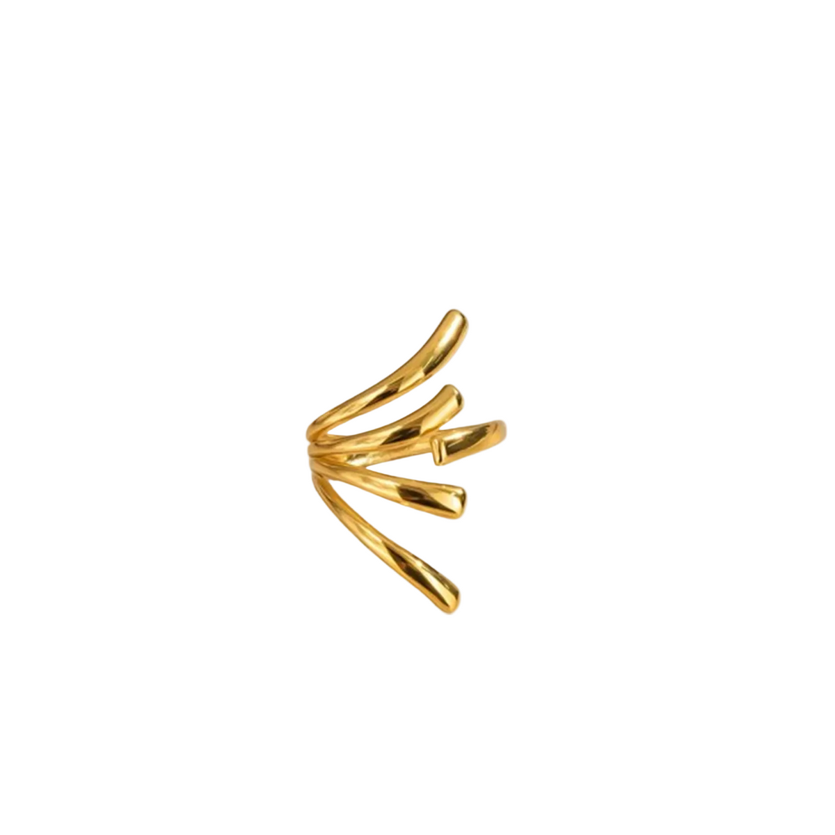 Gold Cactus Nature Ring BILARRI