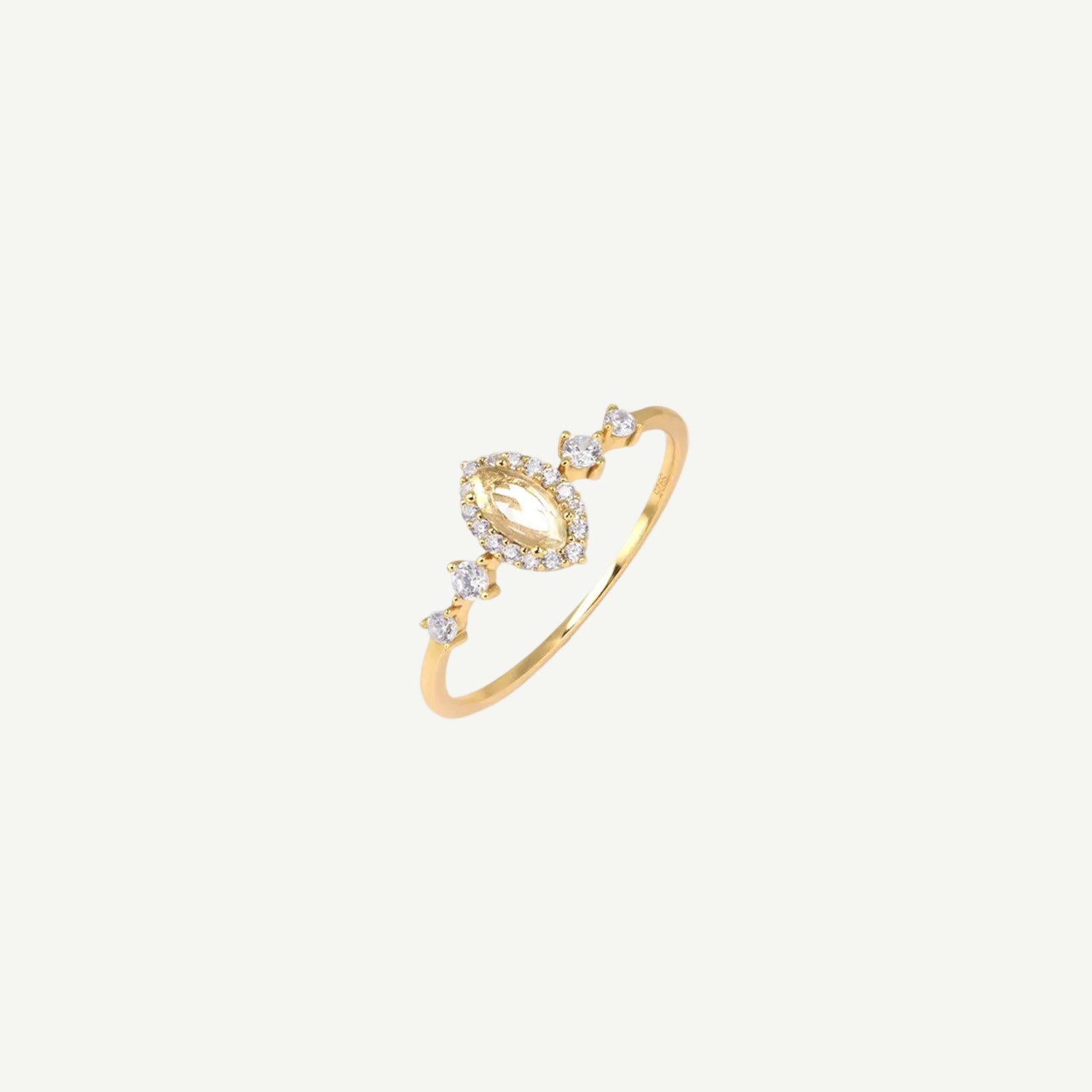 Gold New york Ring