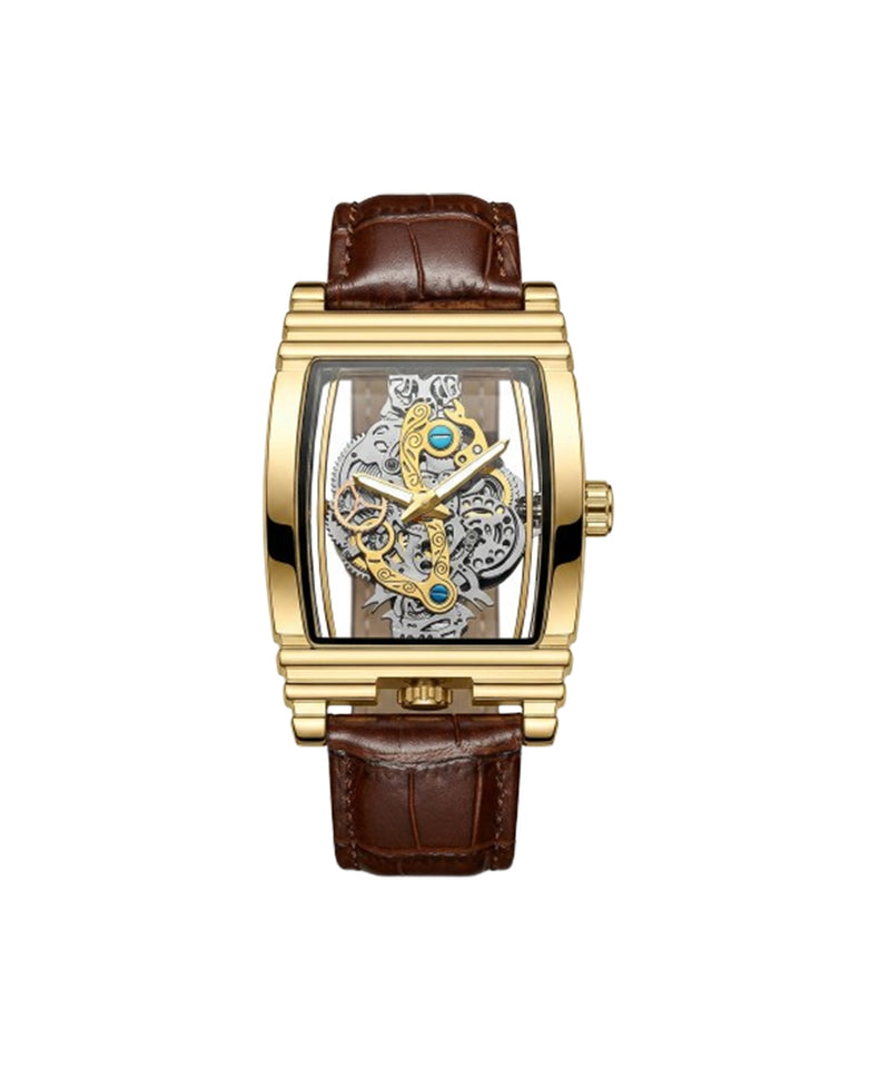 Bilarri Vittore Watch - Gold Brown